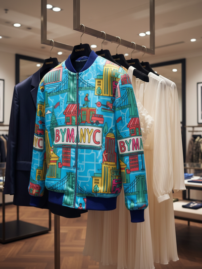 Men's TRIBECA Bomber Jacket BYMANYC ® New York
