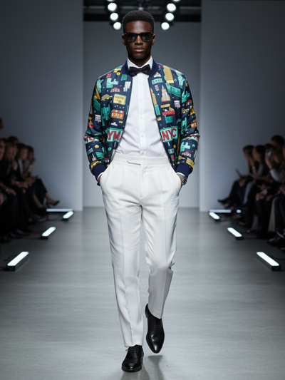 Men's WALL STREET Bomber Jacket BYMANYC ® New York
