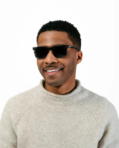 The Cooper Sunglasses - Black Smoke