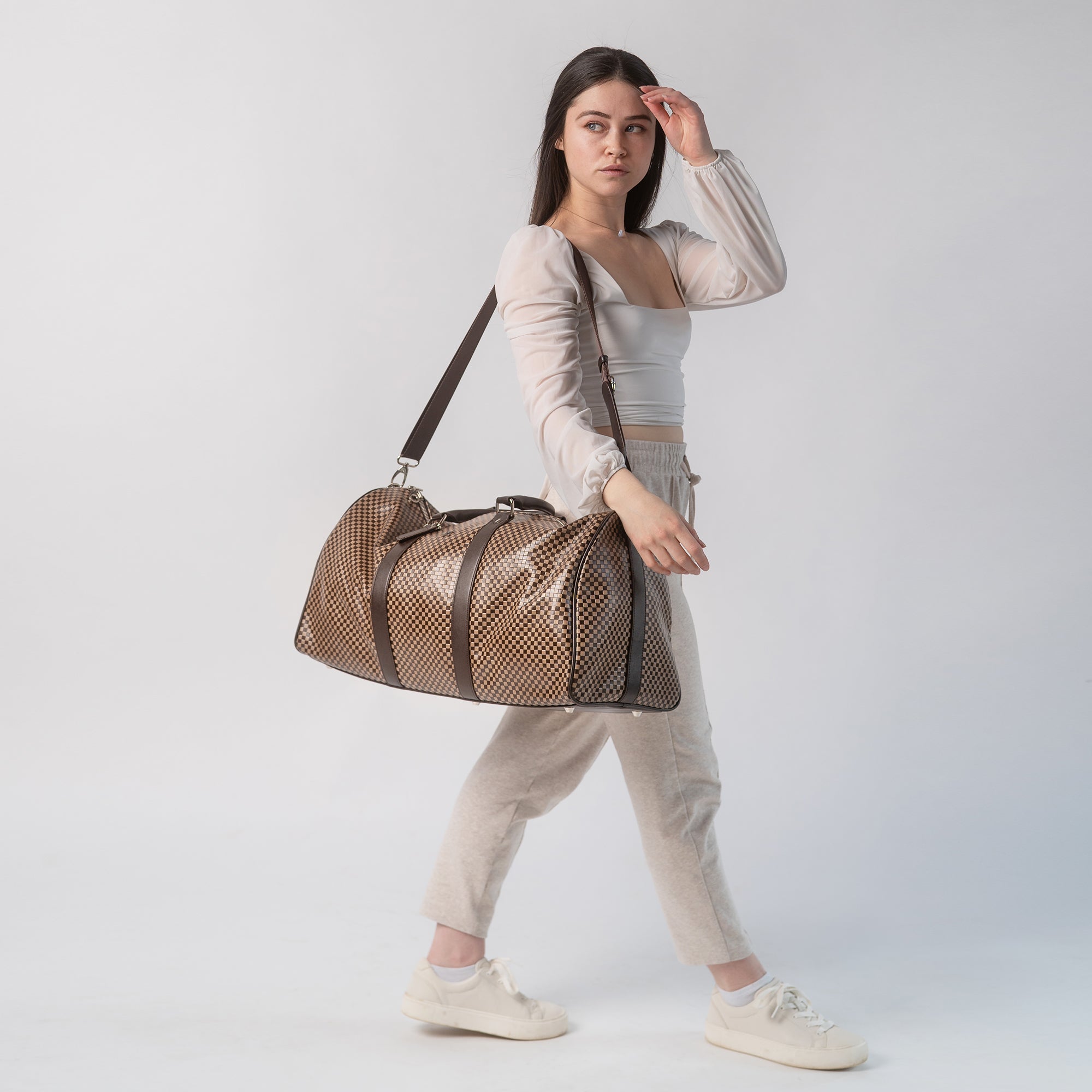 Mercer Duffel (Lux Tan)