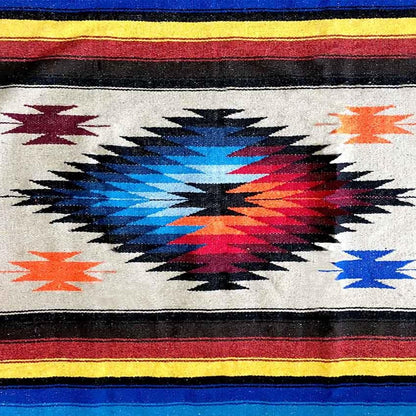 Southwest Brown Mexican Diamond Blanket