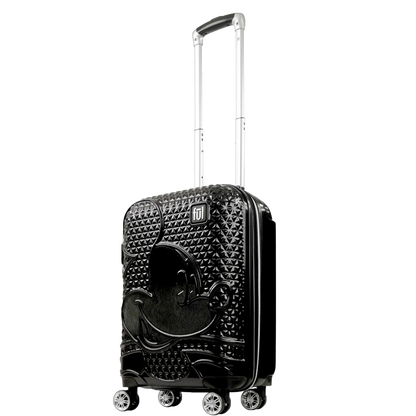 Mickey Mouse Rolling Luggage FŪL Disney Luggage 22.5" Black