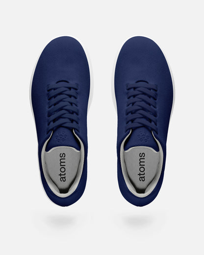Model 001: Navy & White Sneakers
