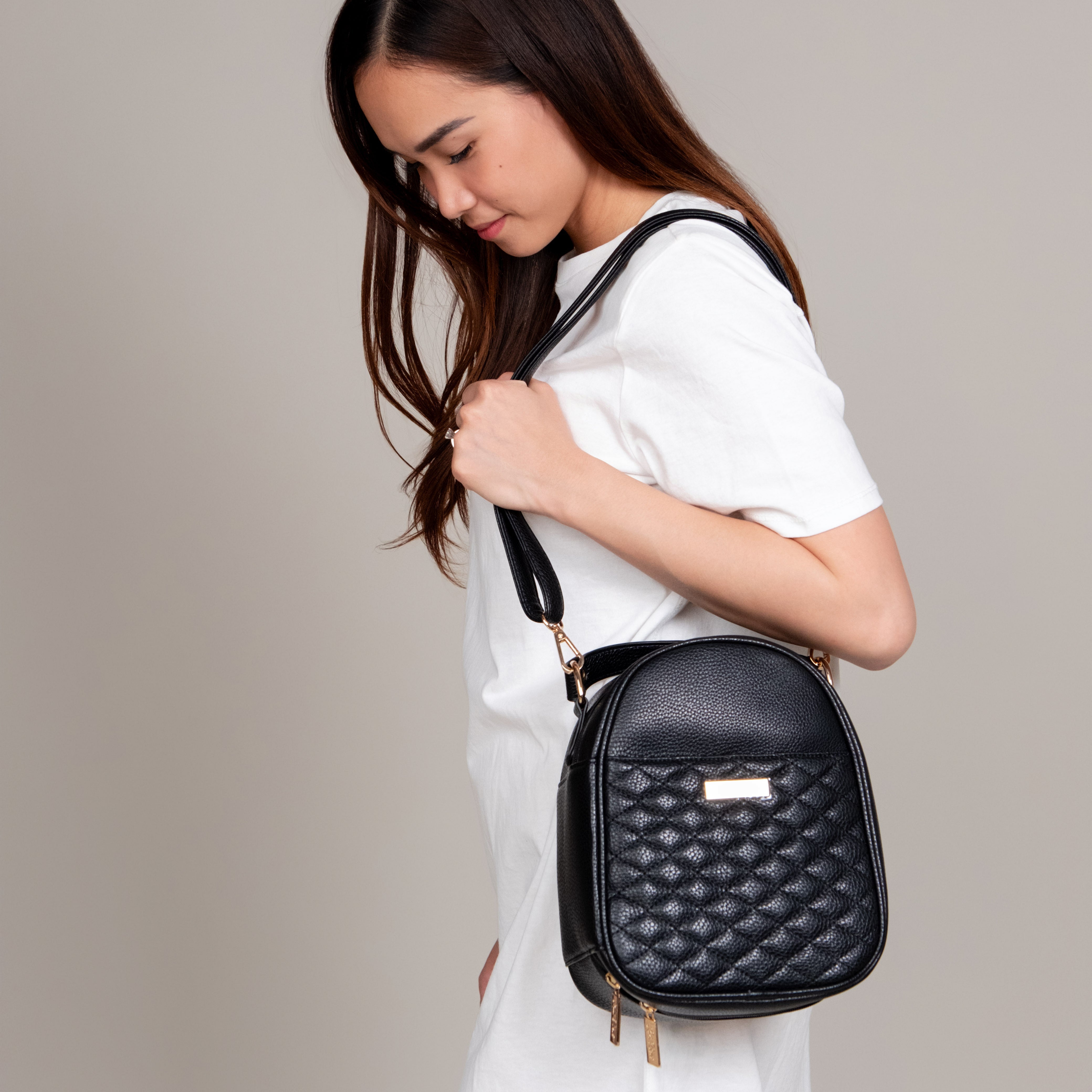 Monaco Snack Bag | Latte Brown