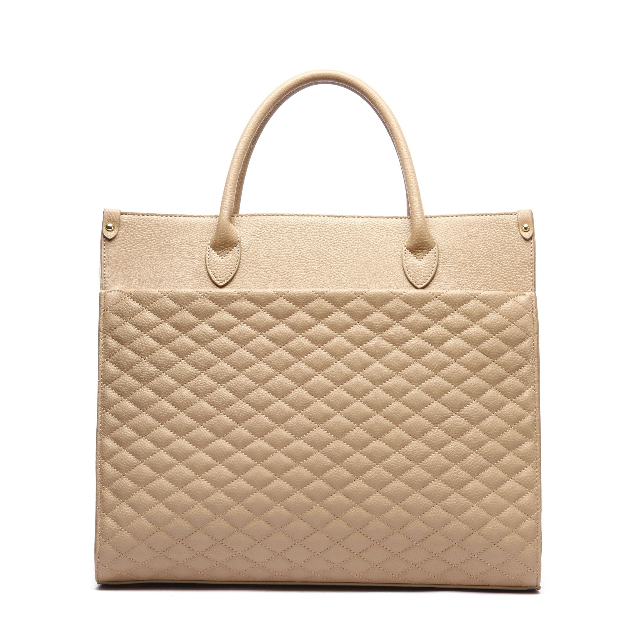 Monaco Tote Bag | Latte Brown