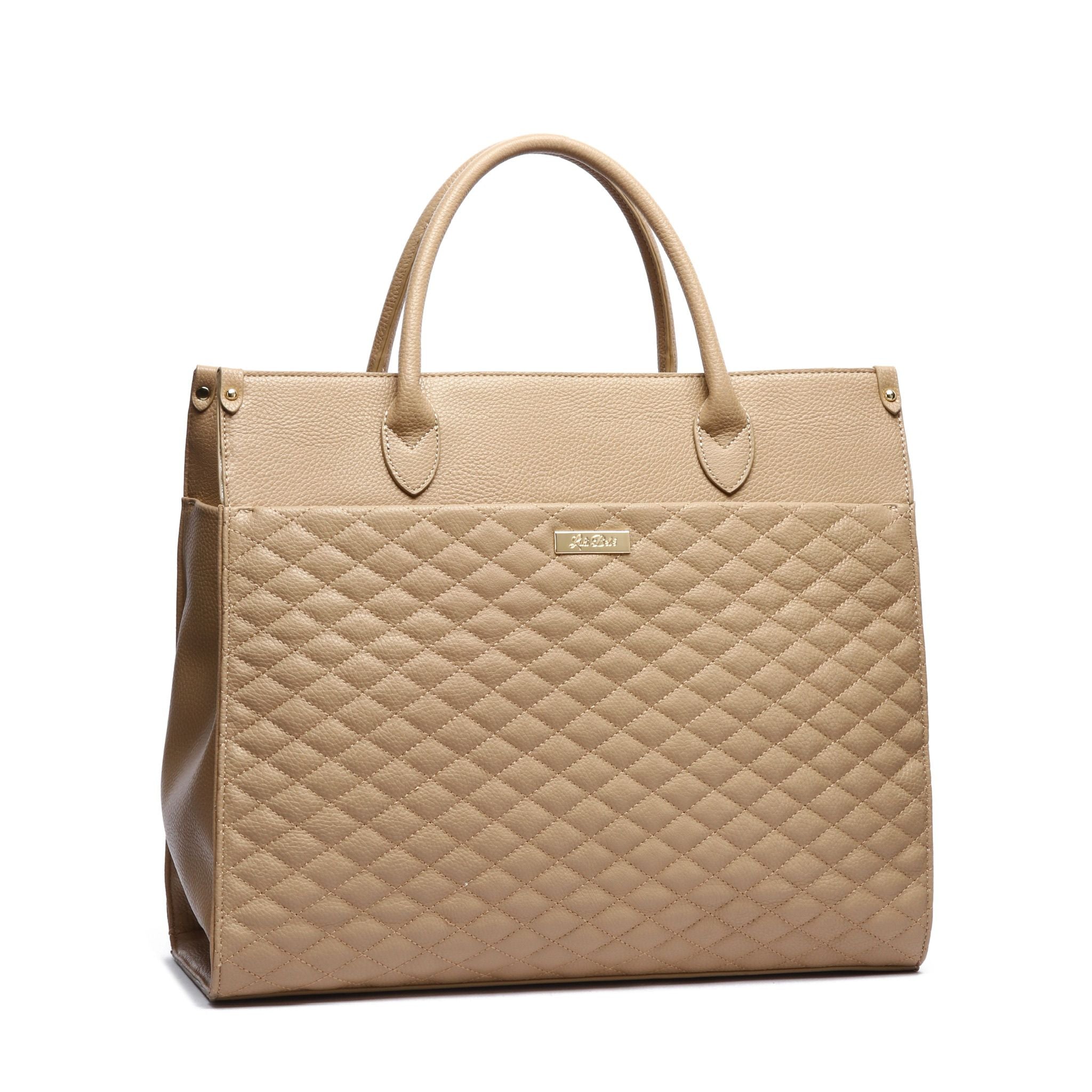 Monaco Tote Bag | Latte Brown