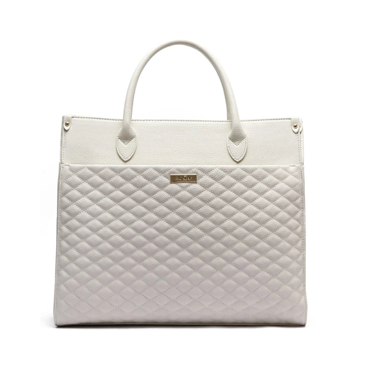 Monaco Tote Bag | Pearl White