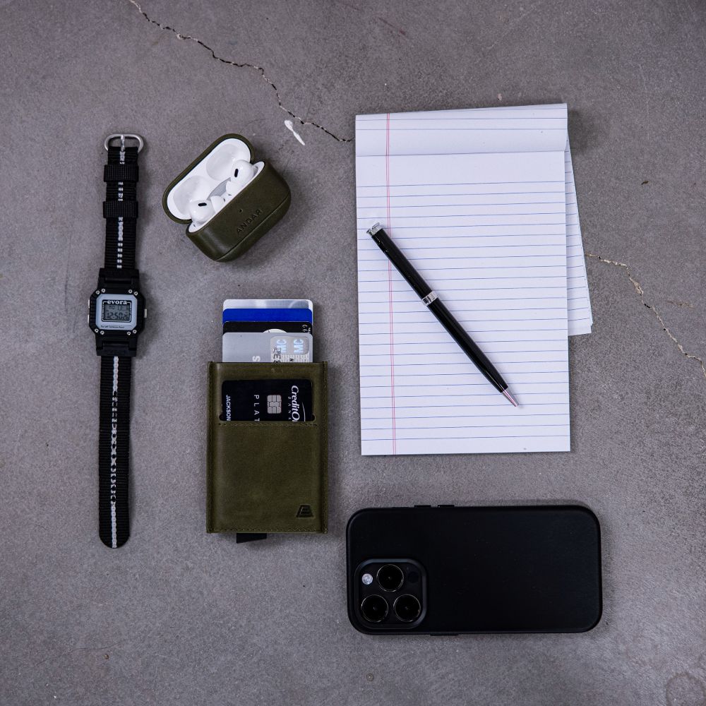 The Pilot – Men's RFID Aluminum Card Wallet