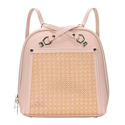 Daisy Rattan Convertible Backpack