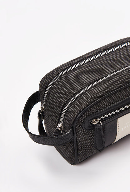 Canvas Zipper Toiletry Bag