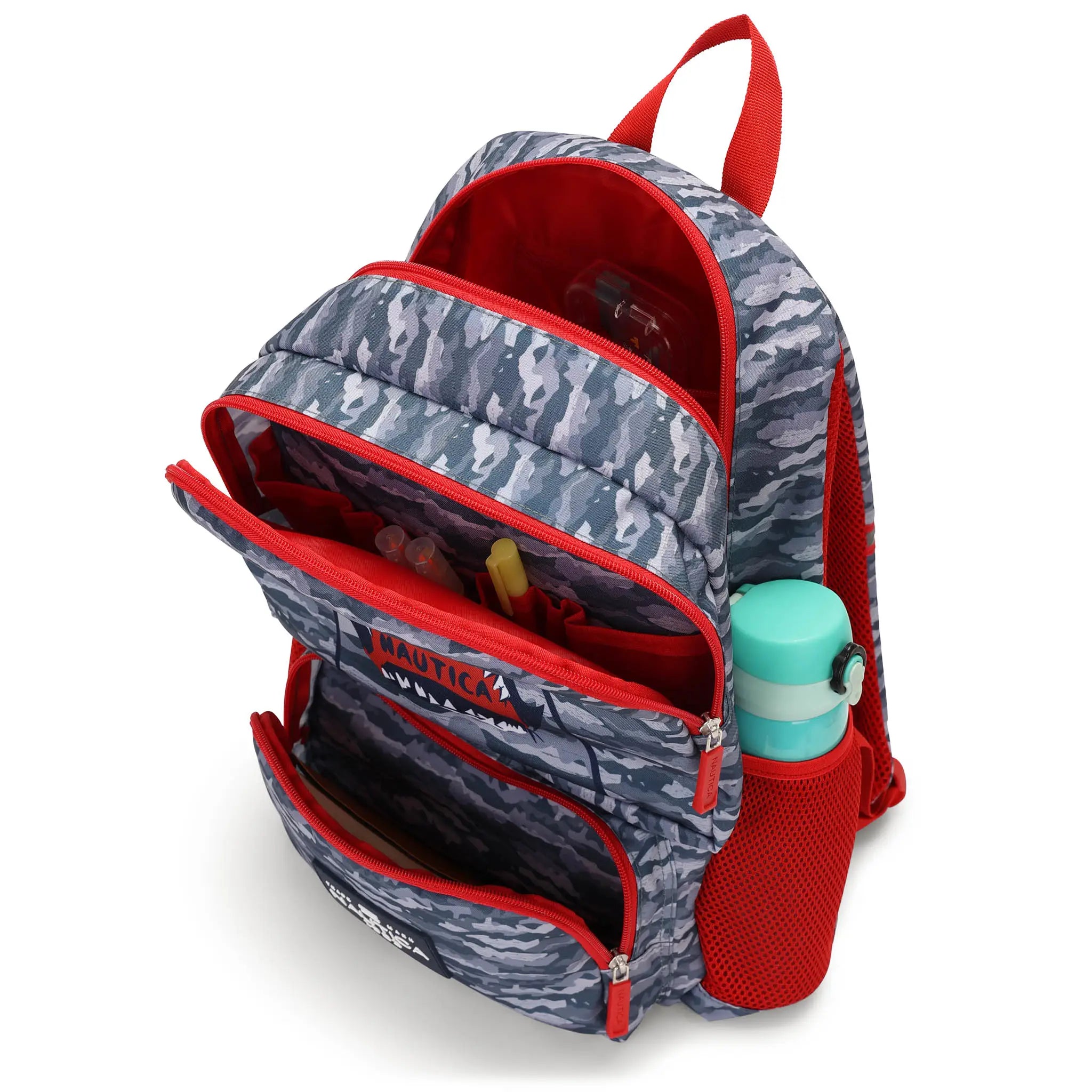 Kids Backpack for School | Shark Attack | 16" Tall