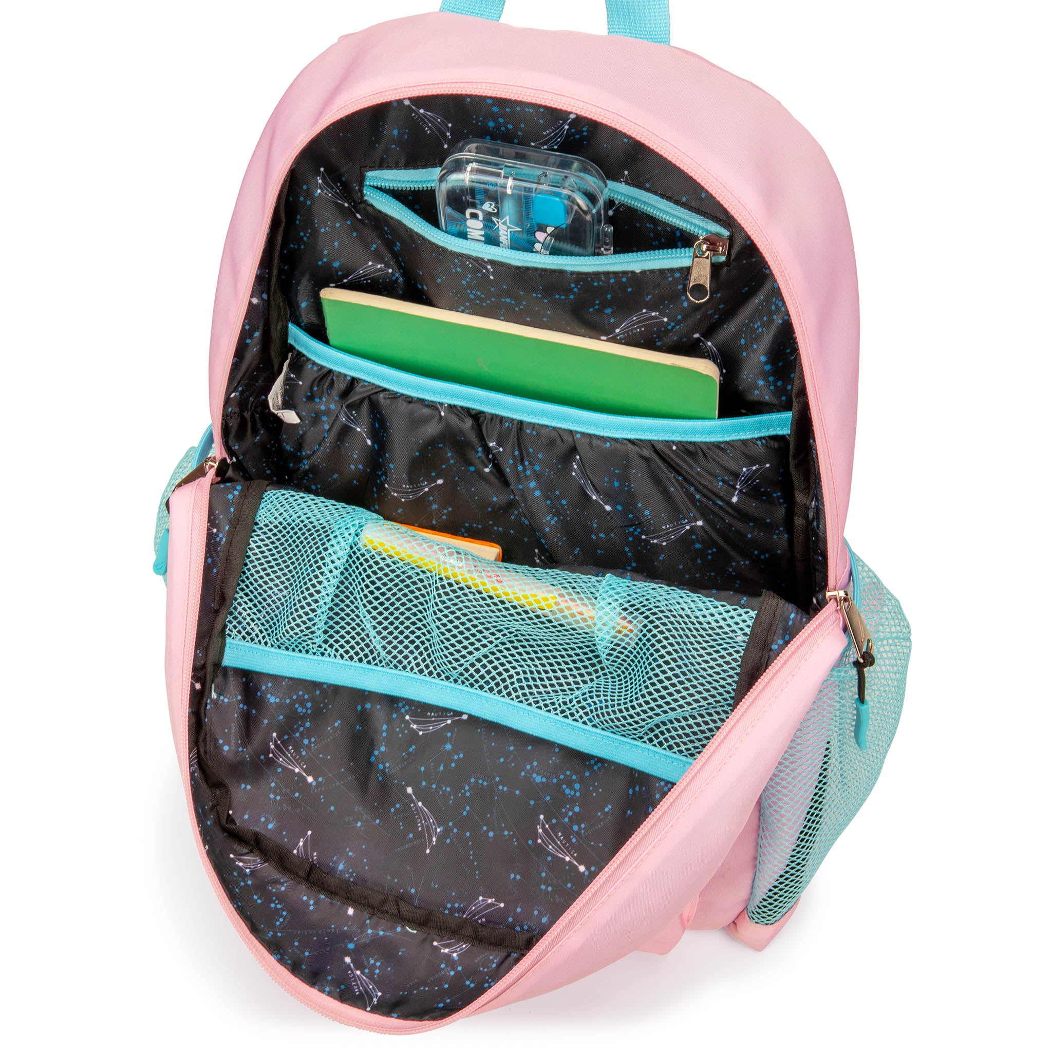 Mochila para niños para la escuela | Cola de sirena | 16" de alto