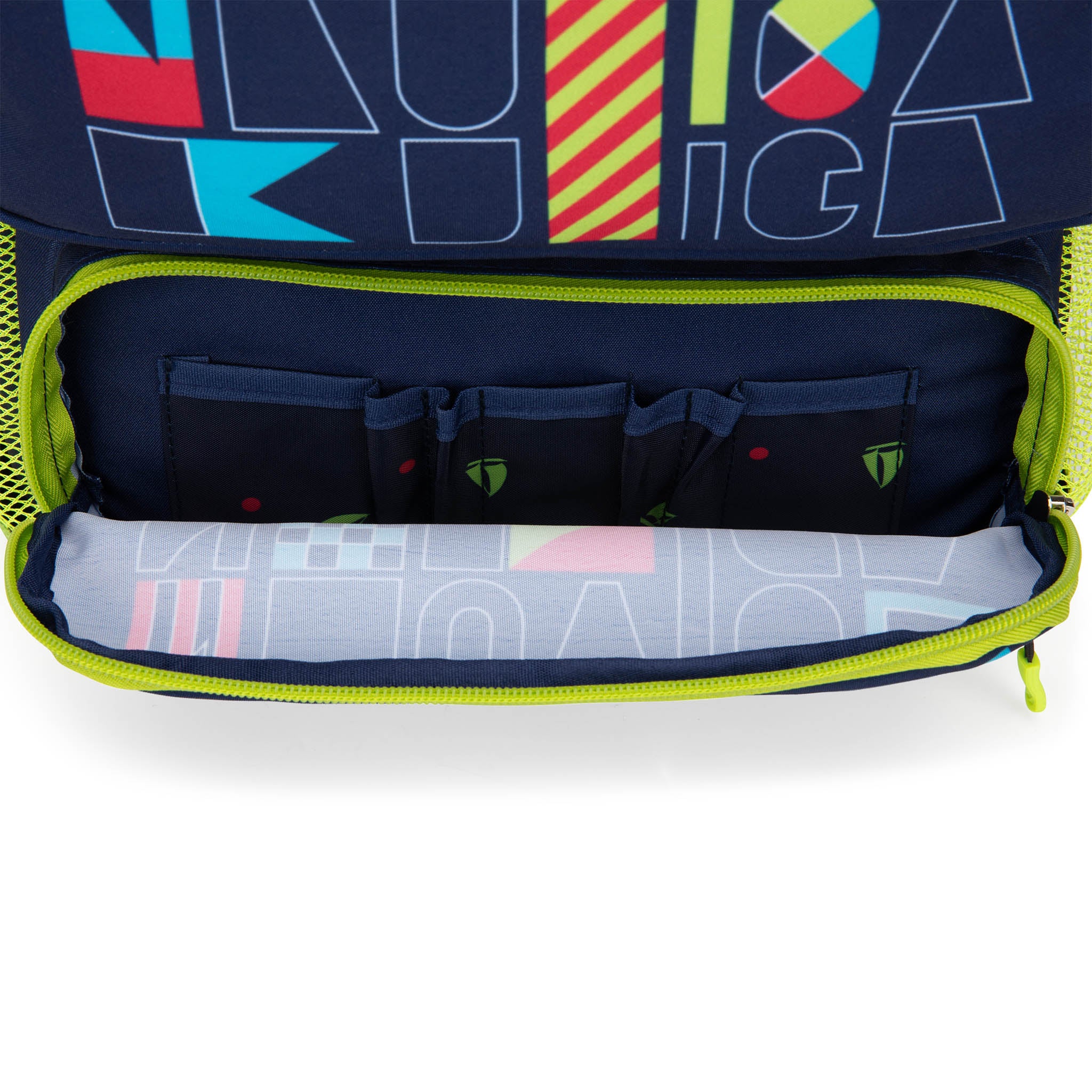 Mochila para niños para la escuela | Banderas | 16" de alto