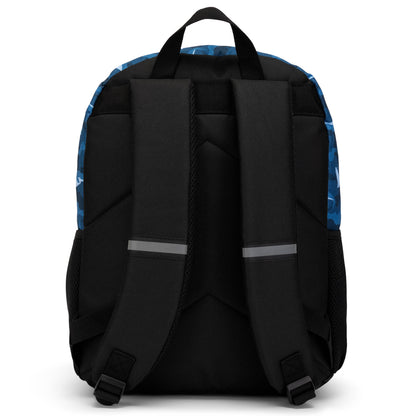 Back to Basics Cushioned Kids Backpack | Polar Camo | 16" Tall