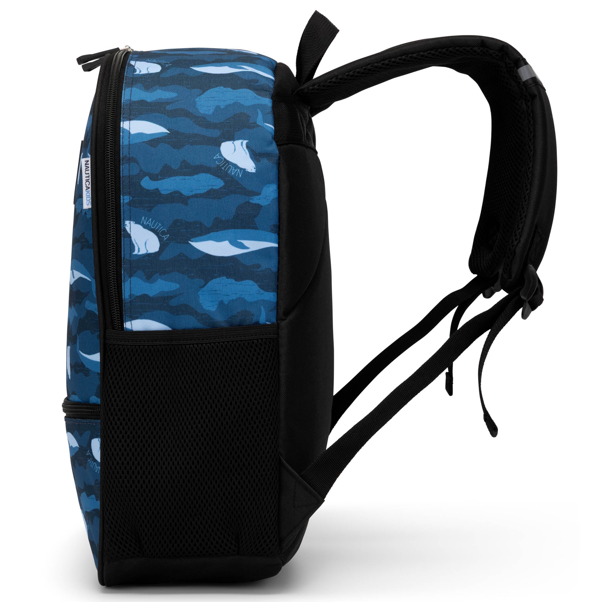 Back to Basics Cushioned Kids Backpack | Polar Camo | 16" Tall