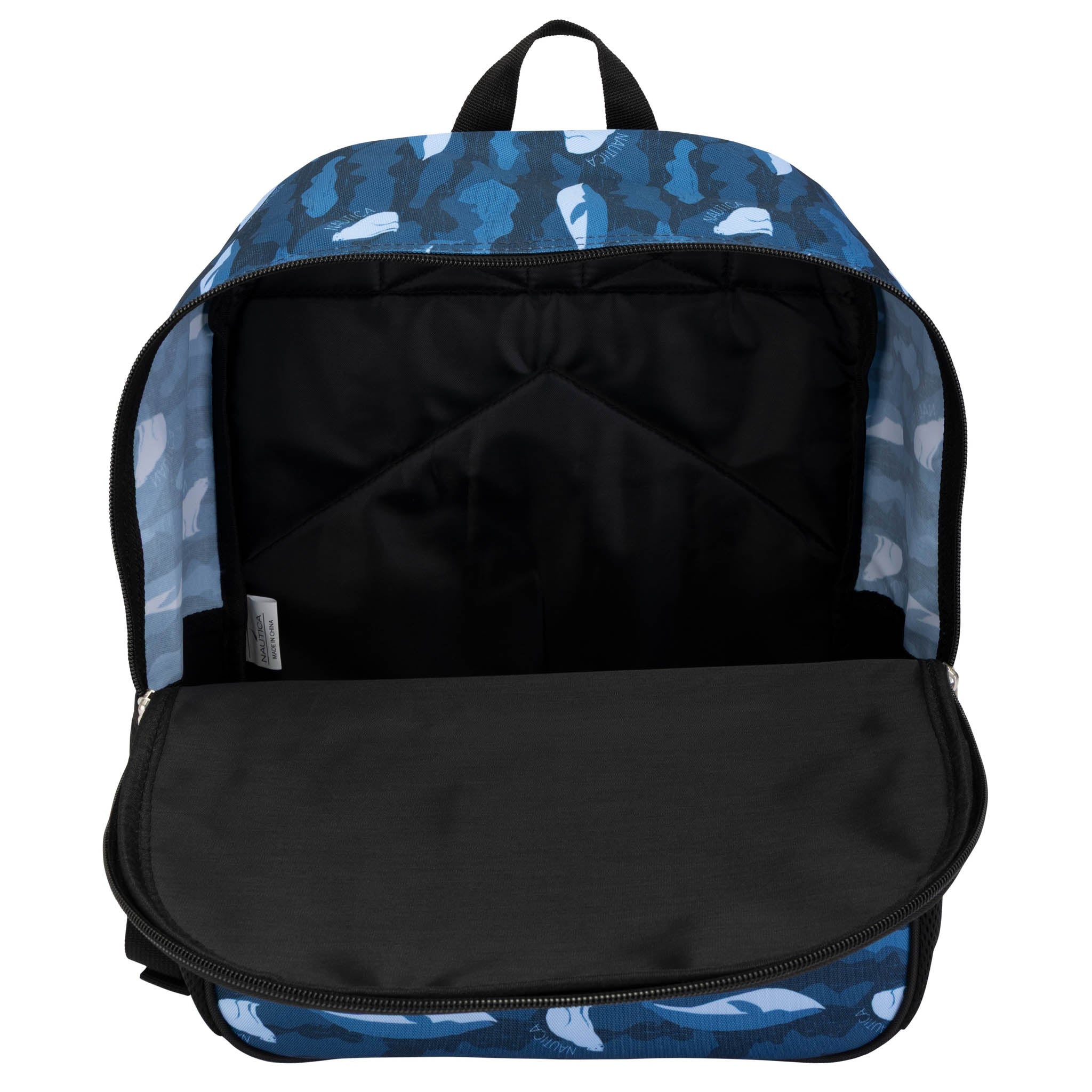 Back to Basics Cushioned Kids Backpack | Polar Camo | 16" Tall