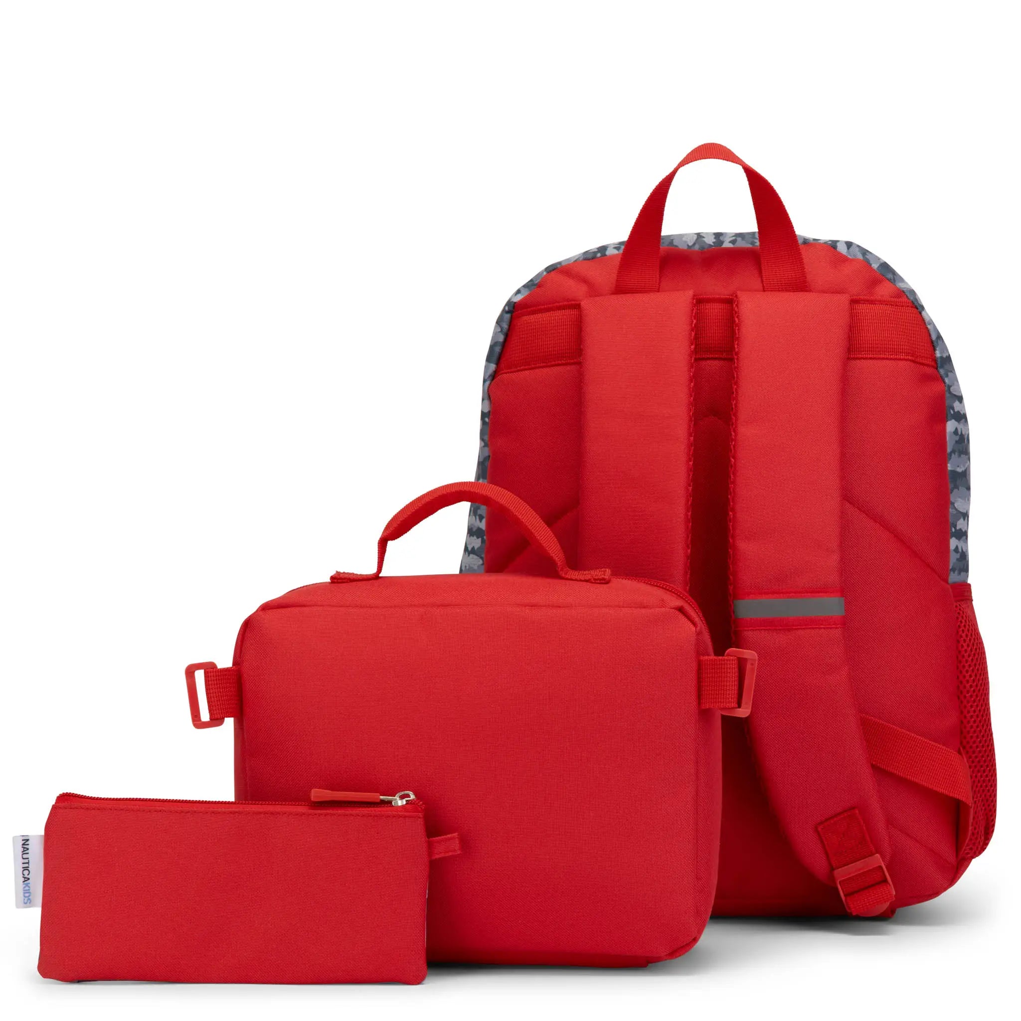 Back to Basics Cushioned Kids 3-Piece Backpack Set | Shark Attack