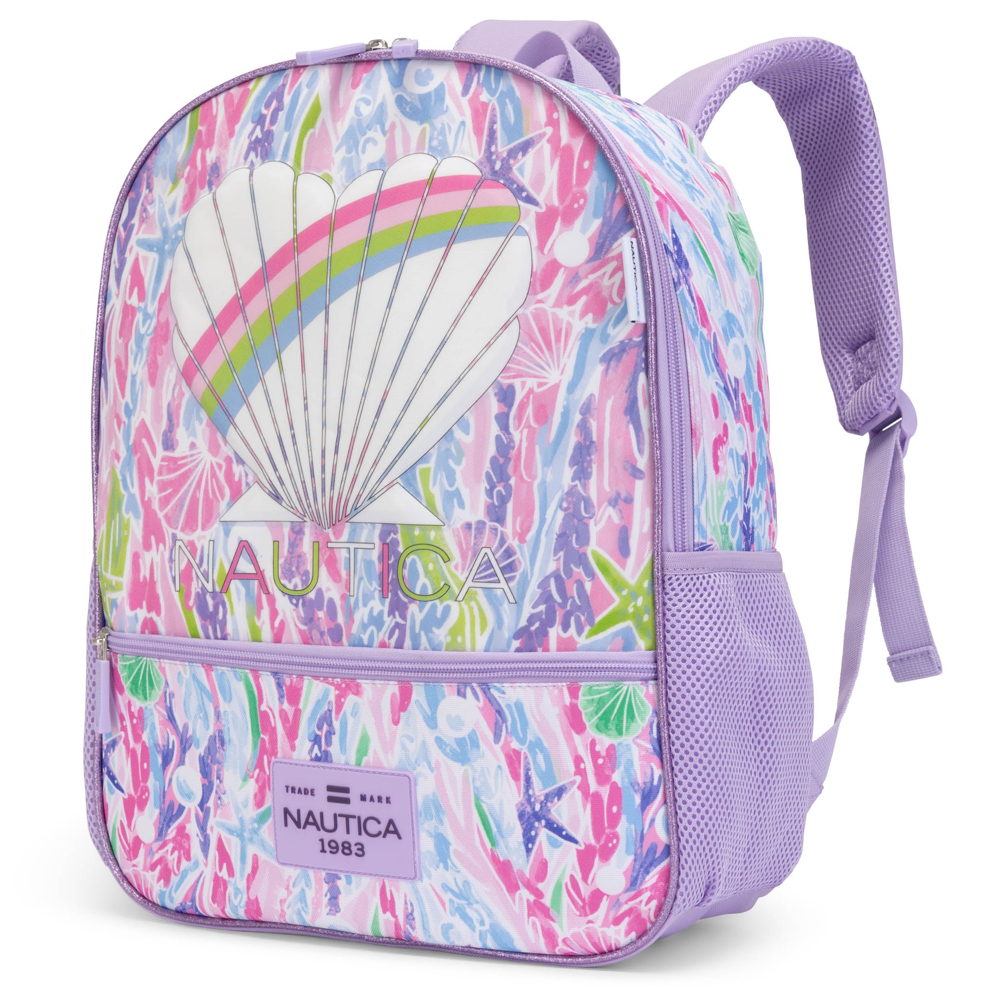 Back to Basics Cushioned Kids Backpack | Pastel Shell | 16" Tall