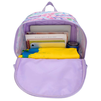 Back to Basics Cushioned Kids 3-Piece Backpack Set | Pastel Shell