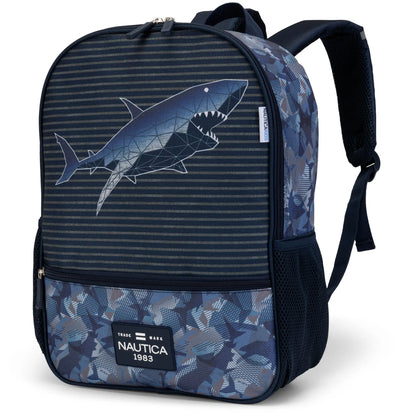 Back to Basics Cushioned Kids Backpack | Shark Frenzy | 16" Tall