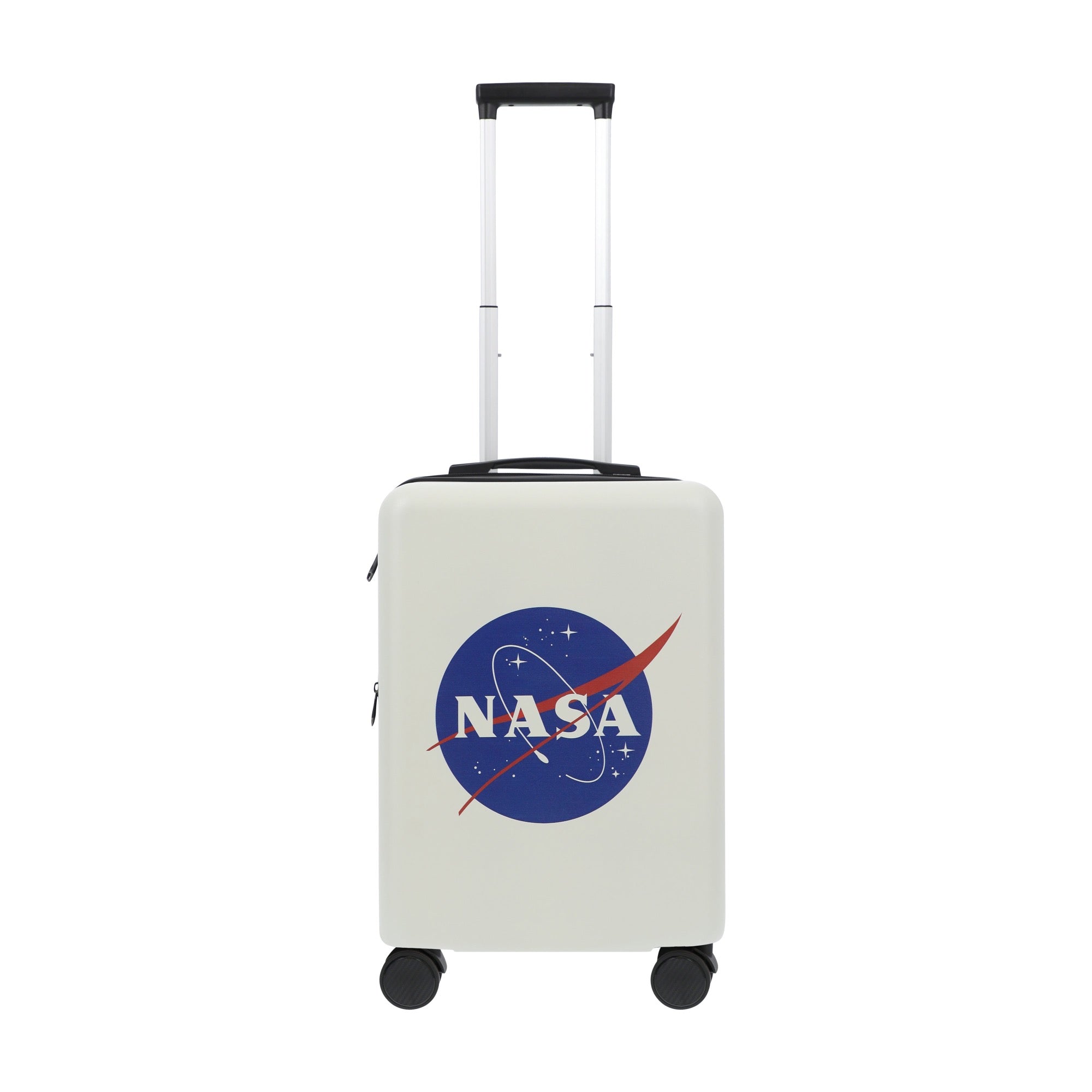 NASA 22.5" White Carry-On Suitcase Luggage