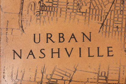 Nashville Map Clutch | Elegant Travel Companion