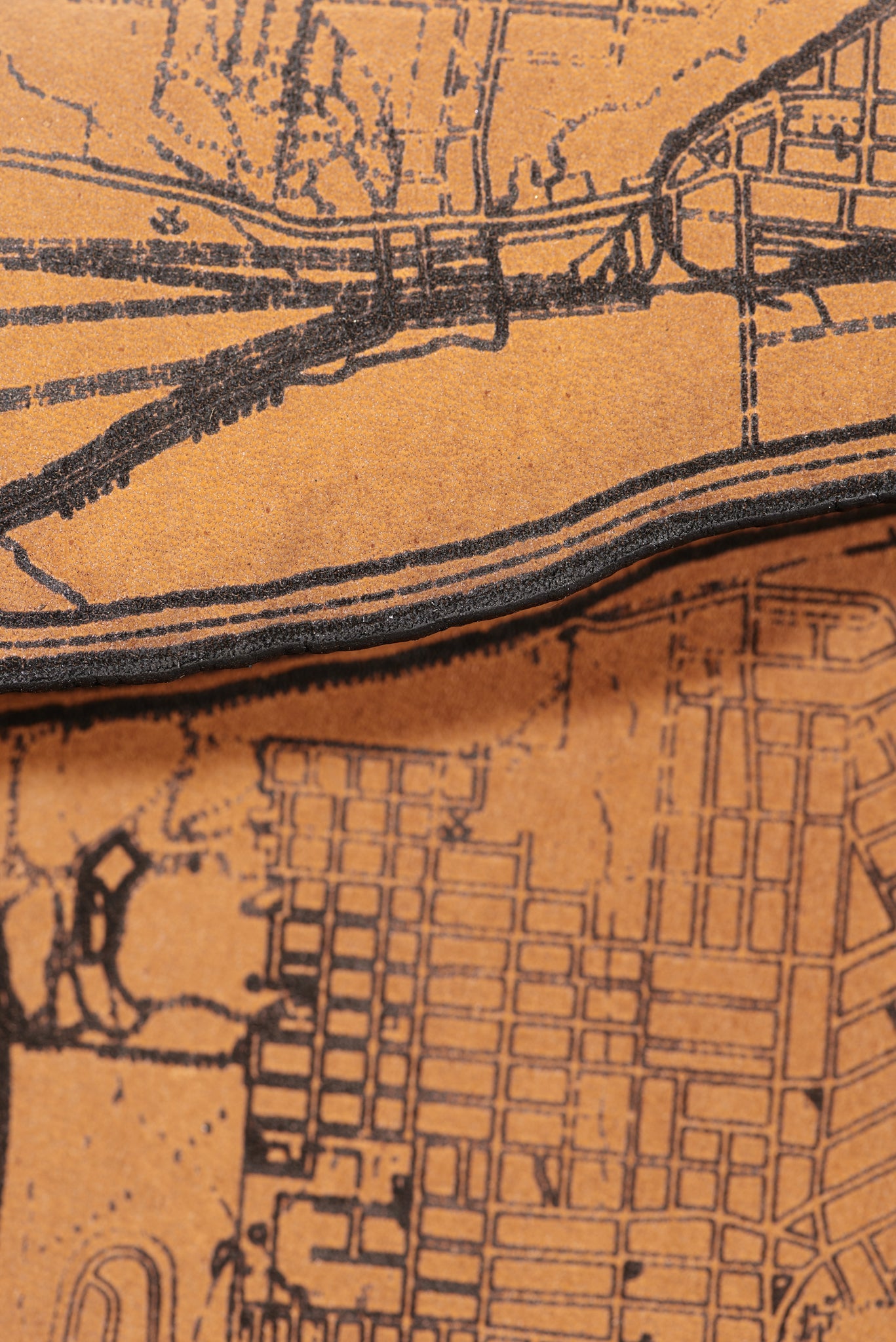 Nashville Map Clutch | Elegant Travel Companion