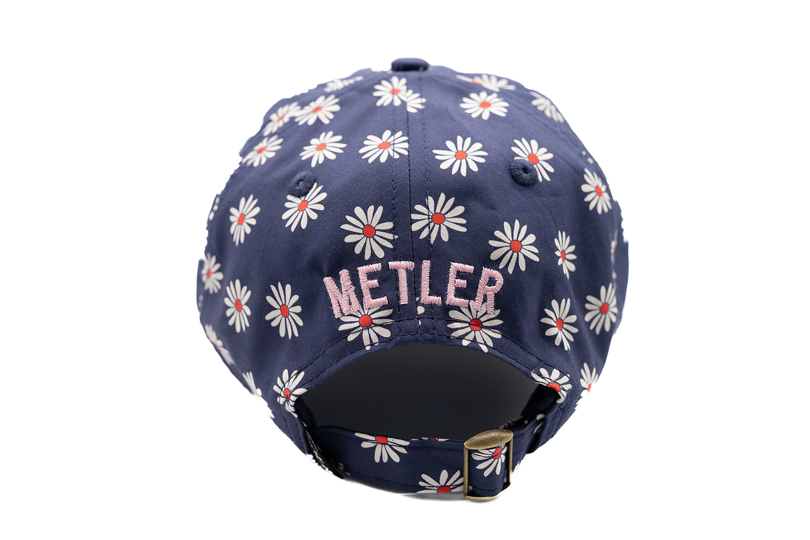 Navy Daisy Smiley Hat
