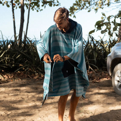Poncho Towel: Sidewinder Agua