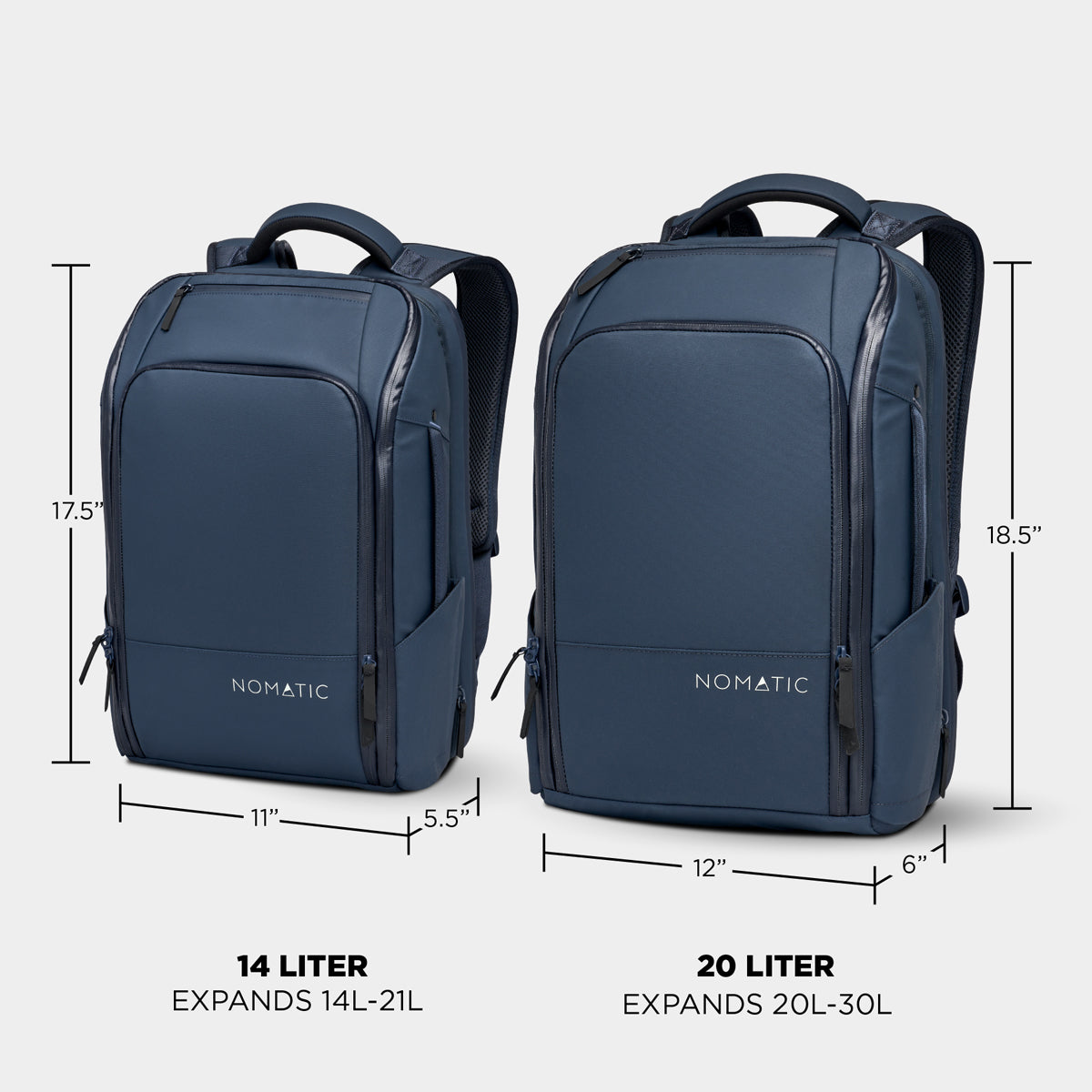 14L/20L Travel Backpack