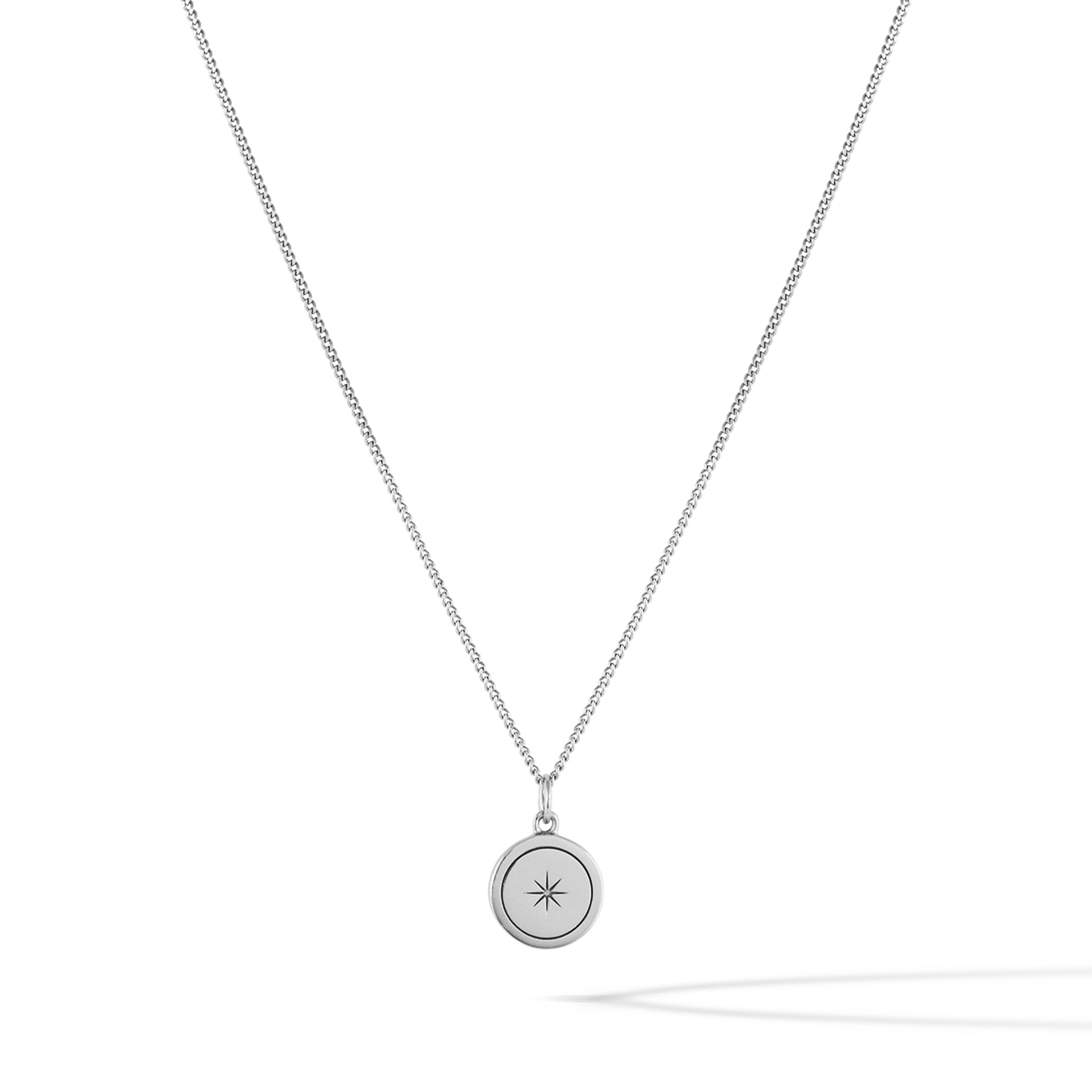 North Star Necklace - Sterling Silver