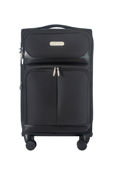 Ocean Soft Shell Lightweight Expandable 3 Piece Luggage Set