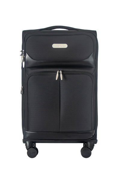 Ocean Soft Shell Lightweight Expandable 3 Piece Luggage Set