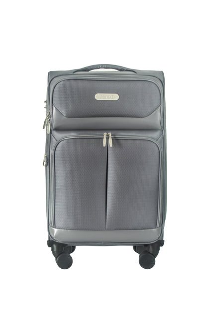 Ocean Soft Shell Lightweight Expandable 3 Piece Luggage Set