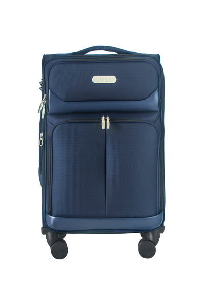 Ocean Soft Shell Lightweight Expandable 3 Piece Luggage Set