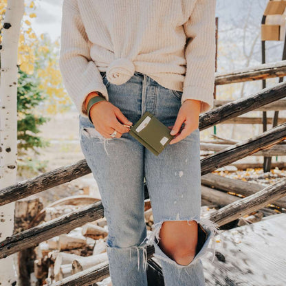 The Denner Slim RFID Leather Wallet