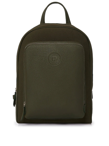 Olive Everyday Neoprene & Leather Backpack