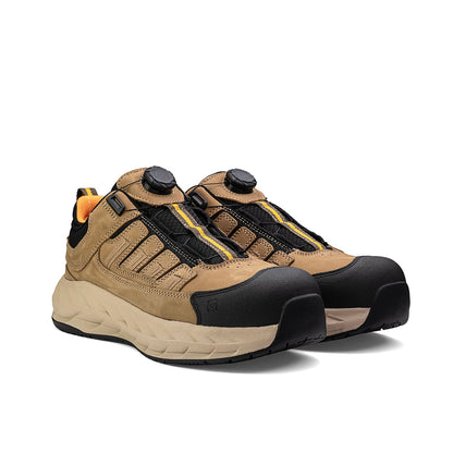 Pro Safety Low Composite Toe Work Shoe – Tan