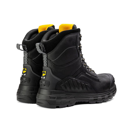 Wildwood 8” Waterproof Composite Toe Black Boot - Made in USA