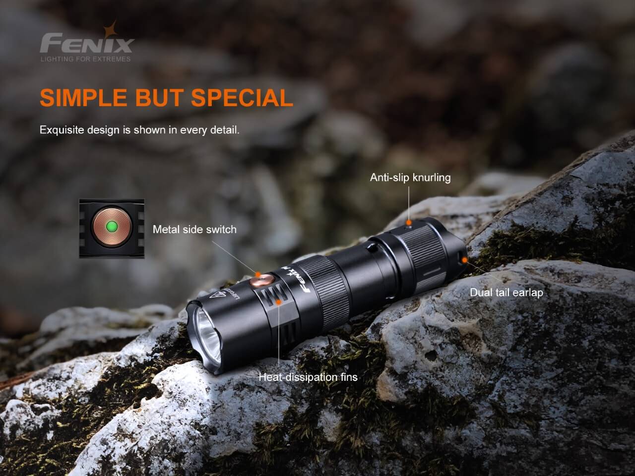 Fenix PD25R Rechargeable LED Flashlight