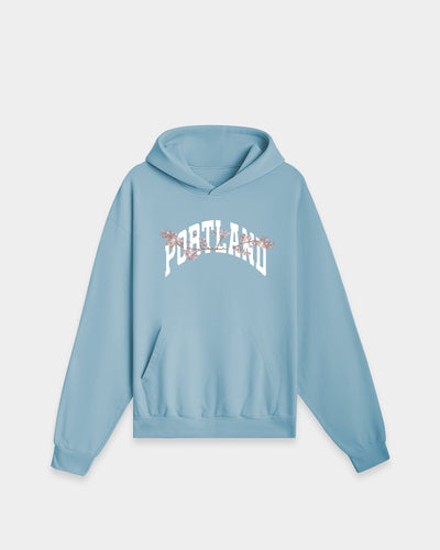 Sueded "CB" Arch Hoodie