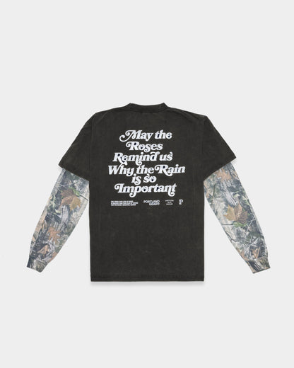 Slogan Layered Long Sleeve