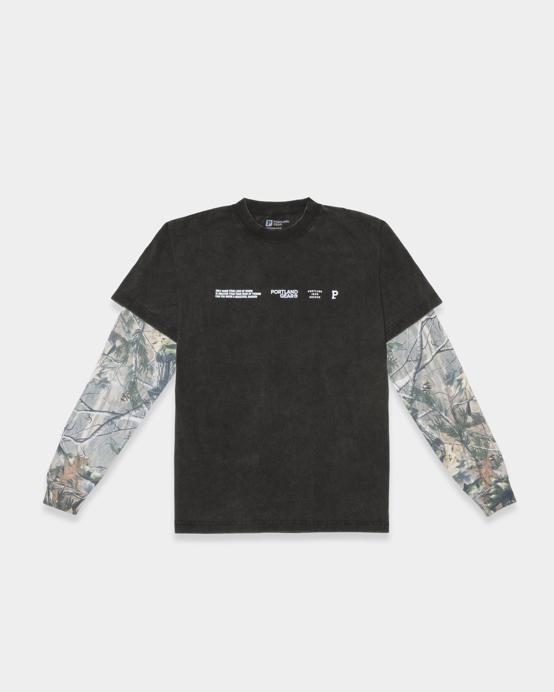 Slogan Layered Long Sleeve