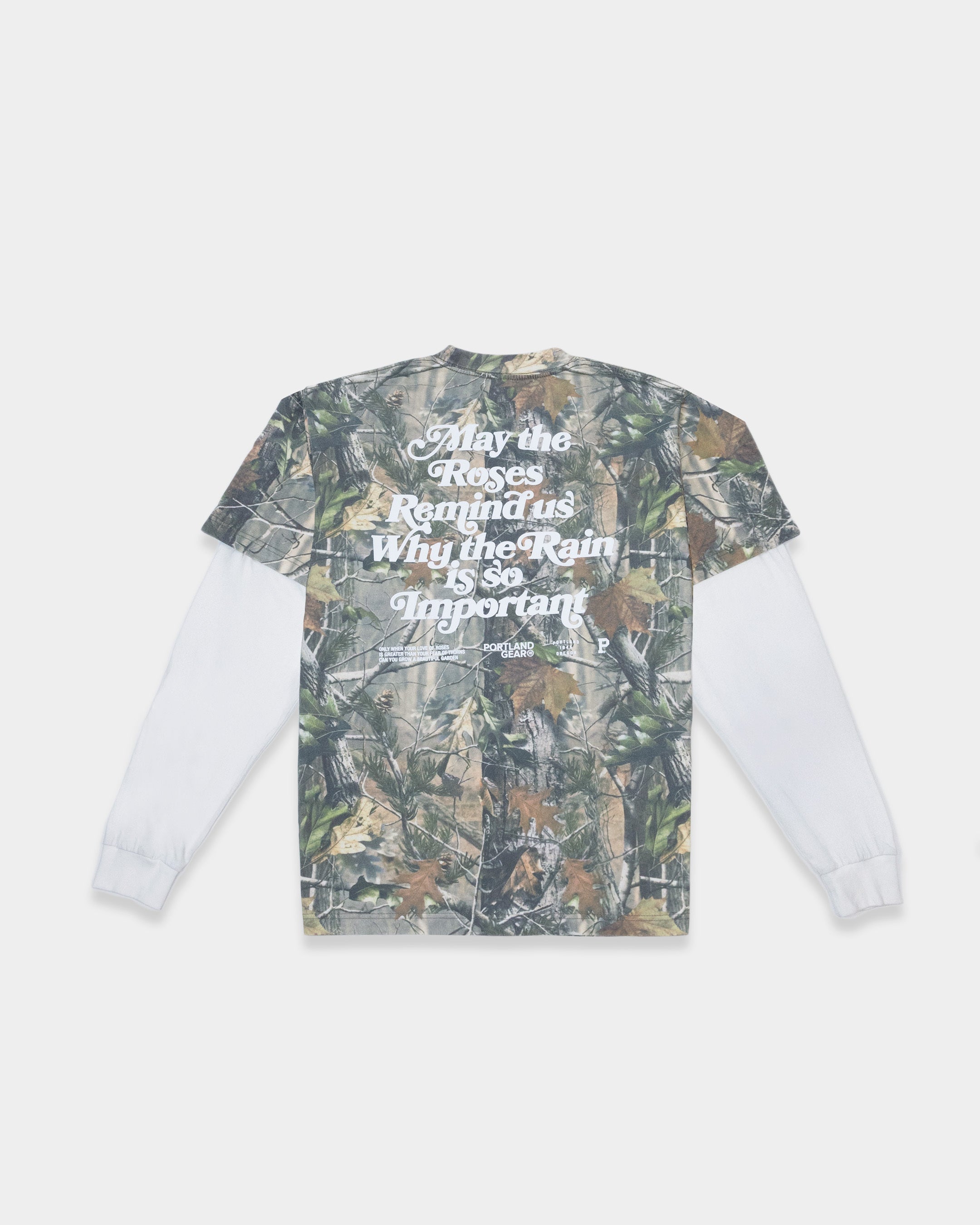 Slogan Layered Long Sleeve