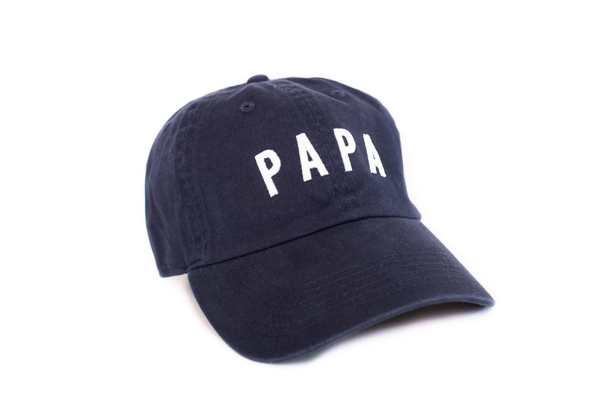 Minimal Papa Logo Baseball Hat