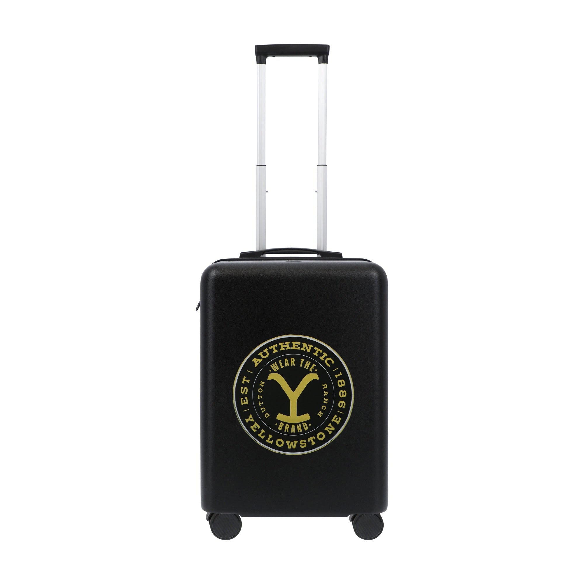 Yellowstone 22.5" Black Carry-On Suitcase Luggage