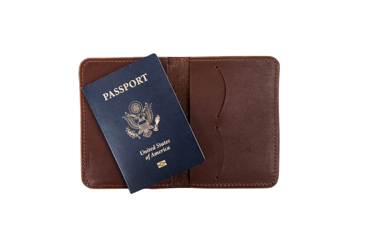 Passport Wallet – Full-Grain Leather Travel Companion