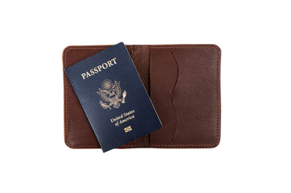 Passport Wallet – Full-Grain Leather Travel Companion