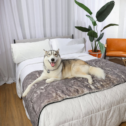 PupProtector™ Luxe Waterproof Bed Runner - Ultra Soft Chinchilla