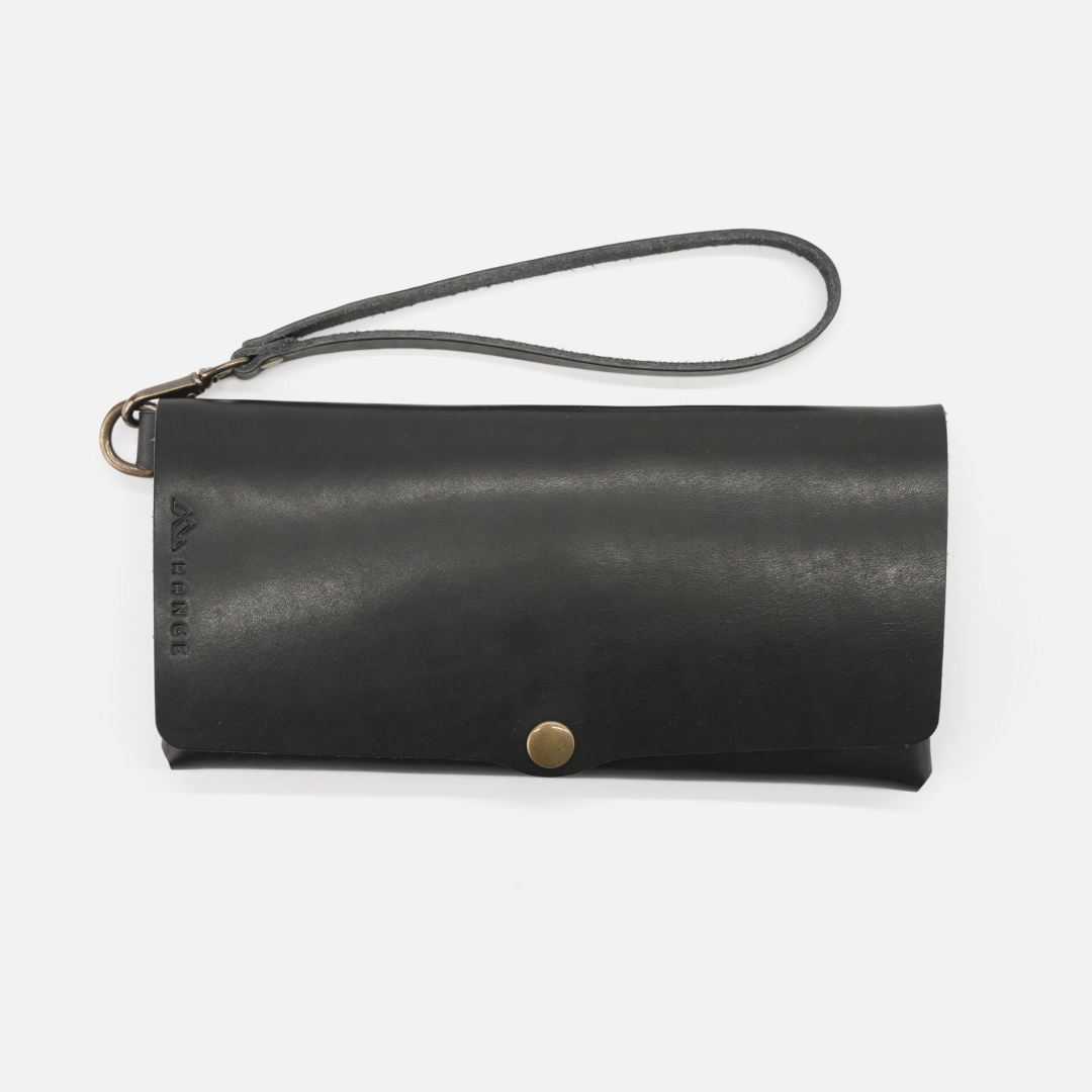 Helena Clutch – Handcrafted Full-Grain Horween Leather Wallet